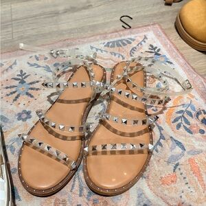 Studded sandals